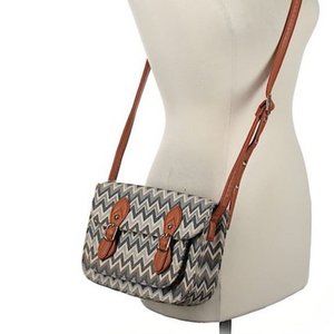Charlotte Russe | Chevron Crossbody Bag